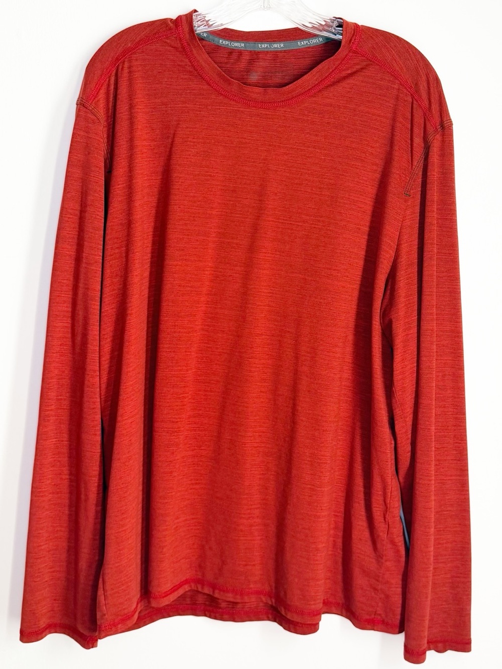 G.H. Bass & Co. Long-Sleeve Performance Shirt - Red